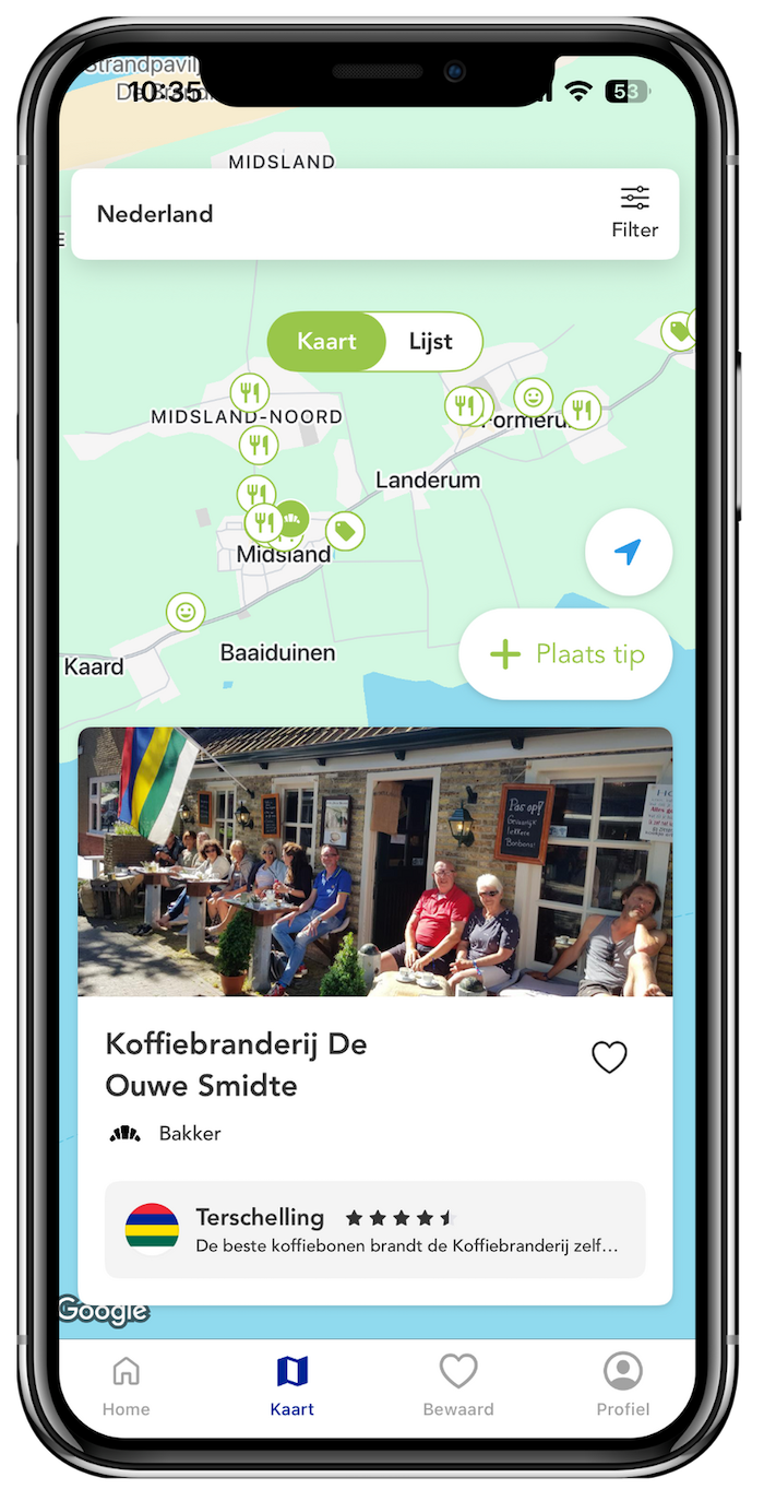 VVV Terschelling – kaart